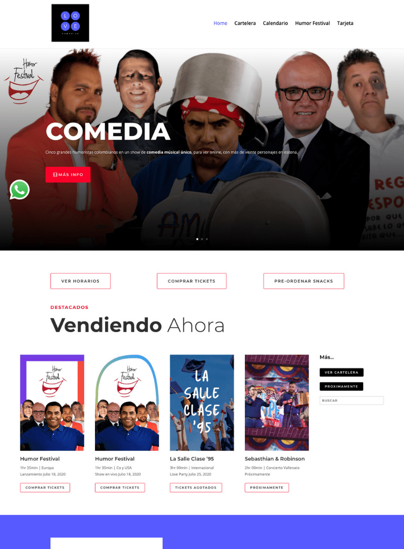 we work section diferente humor festival